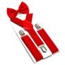 Kids Suspenders with Bow Tie Image 3
