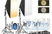 85W Dimmable LED Softbox Diffuser Stand Kit