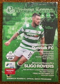 2017 Shamrock Rovers v Sligo Rovers - SSE Airtricity League v Dundalk FC - FAI Cup Programme