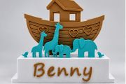Personalised Noahs Ark Name Plaque