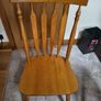 solid wood dining table and chairs Image 3