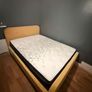 double bed frame and mattress Image 2