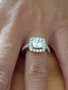 Sterling Silver Ring - Size O - Stamped for Silver (sl55)