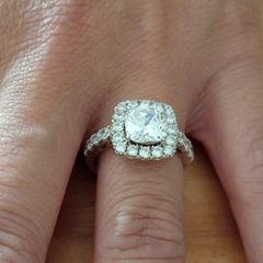 Sterling Silver Ring - Size O - Stamped for Silver (sl55)