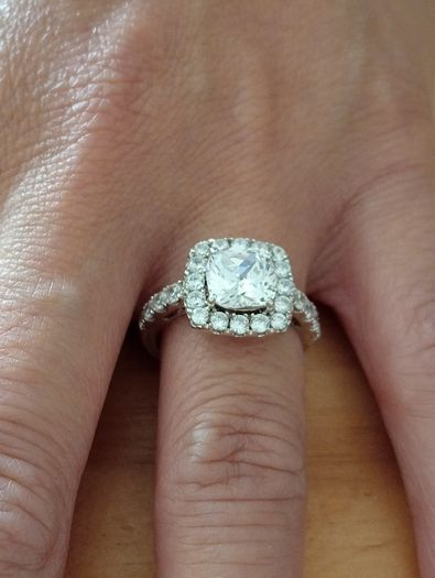 Sterling Silver Ring - Size O - Stamped for Silver (sl55)