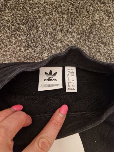 adidas black ladies jumper