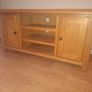 Solid Oak Tv unit Image 3