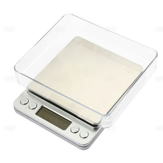 Electronic Digital LCD Kitchen Scale Jewellery Precision Scale 3000g / 0.1g