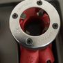 Never used heavy duty pipe threading cutting screwing set in hard case Image 2