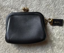 coach kisslock coins purse RARE