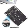 M.2 NGFF or MSATA to SATA 3.0 Adapter USB 3.0 to 2.5 SATA Hard Disk 2 in 1 Converter Reader Card with Cable for PC Laptop Image 4