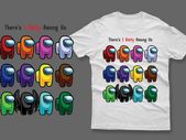 There is 1 batty among us t-shirt impostor among us t-shirt impostor t-shirt