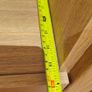 Oak color book shelf  lots of space Image 10