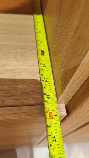 Oak color book shelf  lots of space