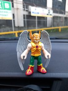 Imaginext DC Super Friends Mini Figure Hawkman The Flash Animated Series Figurine kids Collectable