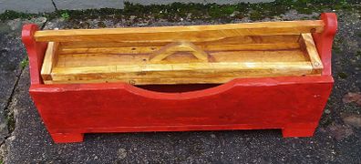 Rustic Crafters box / toolbox/carrier