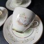 Vintage Arklow "SWANLAKE" White Coffee Cups x 3 Image 2