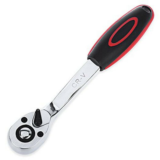 1/4-inch ( 6.35MM ) 24-Tooth Chrome Vanadium Ratchet Wrench