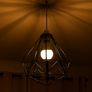 Geometric Metal Wire Light Shade Image 7