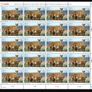 2005 United Nations (Vienna) Desert Landscape Commemorative Stamps Sheets Mint Never Hinged (MNH) Image 3
