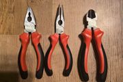 3 Piece 160mm Plier Set