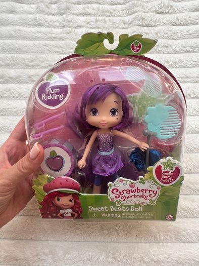 Strawberry Shortcake Sweet Beats Doll Plum Pudding Damaged Box Please see photos