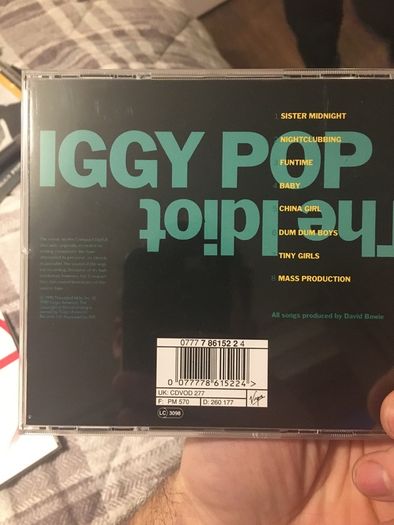 Iggy Pop albums x 4