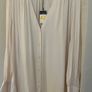 New Cream Satin Shirt Image 2