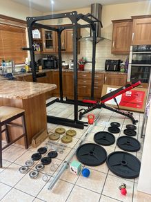 Heavy Duty (not Cheap Like Others Here) Gym Set!