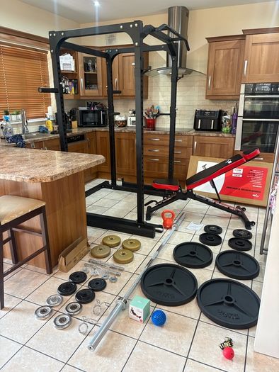 Heavy Duty (not Cheap Like Others Here) Gym Set!
