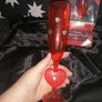 heart plastic glasses used ince like new Image 3