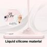 Liquid Silicone Case For Apple iPhone 14 Luxury Shockproof Phone Cover - Pink Sand Image 2