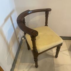 2 antique mahogany chairs