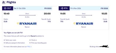 Holiday to Tenerife