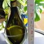 Vintage Murano Sommerso Olive Glass Vase, Flavio Poli for Seguso Vetri d'Arte Image 7