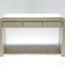 Waterfall Console Table with drawers, USA, 1980s. Image 7