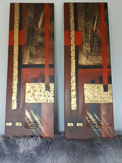 Canvas painting abstract