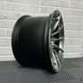 17 18" Inch Strom DSF55 Alloy Wheels 5x114.3 Nissan Silvia Skyline S14 S15 RX7 R32 R33 Lexus IS200 Image 3