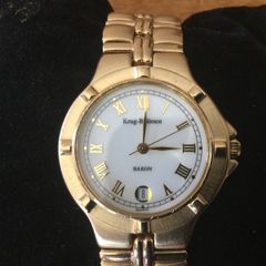 Watches - Ladies 18ct. Gold Electroplated Krug Baumen,