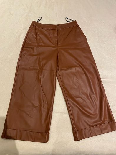 Karen Millen leather trousers