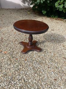 Classic Mahogany Pedestal Table