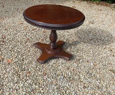 Classic Mahogany Pedestal Table