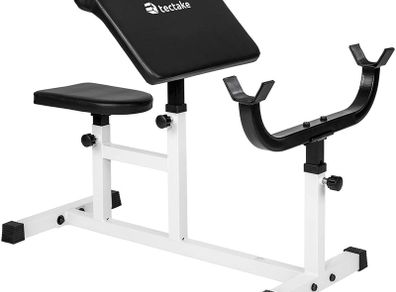 _Biceps Curl Weight Bench Cushion Seat and Shelf 100 x 65 x 96 cm