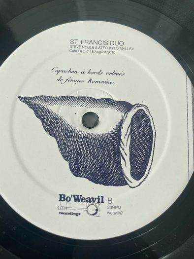 St. Francis Duo (Sunn O))) / Stephen O'Malley & Steve Noble) - St. Francis Duo