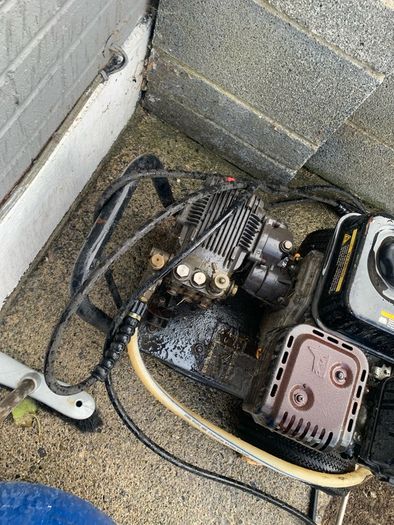 power washer all the parts including new hose