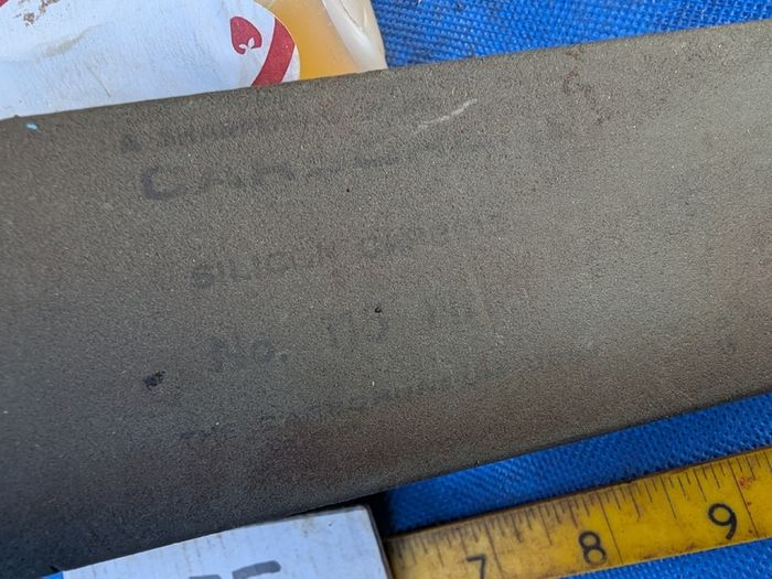 Fine Sharpening Stone by Carborundum