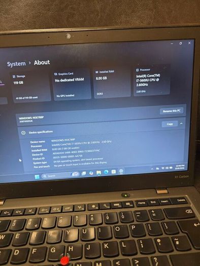 Lenovo ThinkPad X1 Carbon