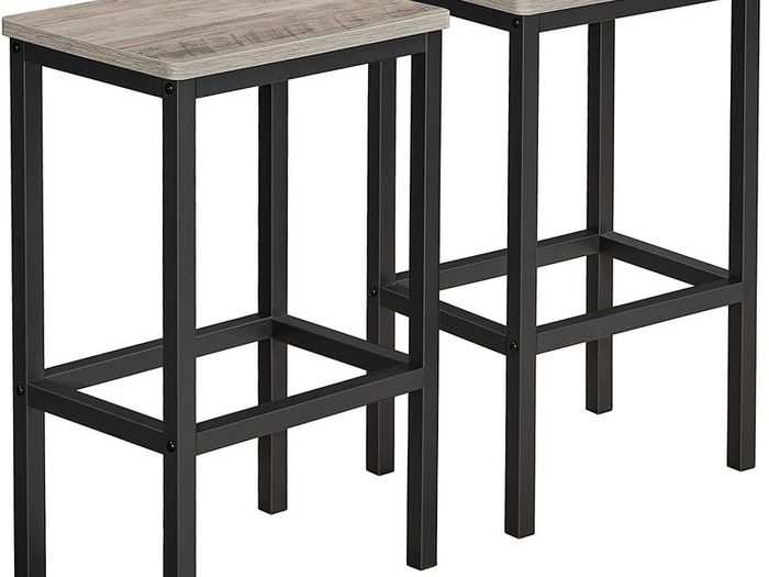 _Set of 2 Bar Stools Kitchen Chairs Kitchen Living Room Dining Room