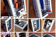 Model Cars in Display Cases