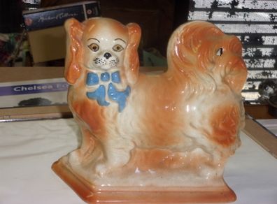 antique staffordshire dog c 1860